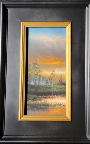 Quiet Time 11x6 $900 at Hunter Wolff Gallery